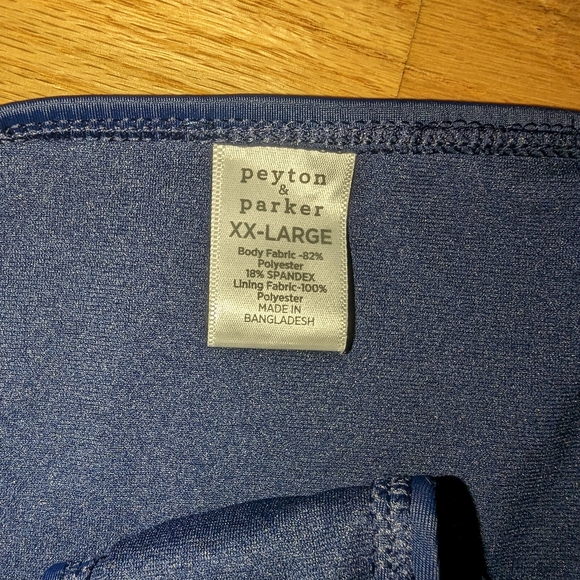 Peyton & Parker Navy String Bikini Swim Bottom XX-LARGE - Picture 3 of 4